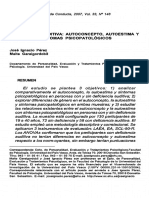 Deficiencia Auditiva Autoconcepto Autoestima