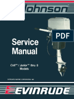 1988 CC Colt Junior Thru 8 Service Manual 507659 PDF