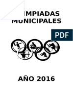 Olimpiadas Municipales