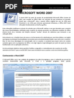 WORD 2007 - Menus, recursos e teclas de atalho