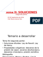 Fisicoquimica, Soluciones 