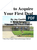 How to Acquire Your First Deal