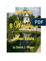 Becoming Wealthy in Real Estate