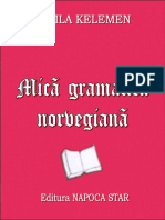 Mica Gramatica a Limbii Norvegiene