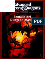 Advanced Dungeons & Dragons 2.0 - Pantalla Del Dúngeon Master