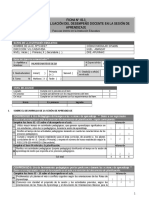 Ficha Autoevaluación Docente