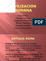 Civilización Romana: Pax, Fundación, Batallas y Personajes