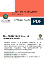 CH 1 - Internal Control System