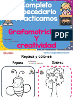 Cuadernillo de Grafomotricidad y Creatividad PDF
