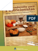 Cuadernillo Para Nutricionistas 2016