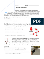 NAME - PARTNER - Properties of Water Lab