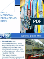 BAB 1 MENGENAL DUNIA BISNIS RITEL