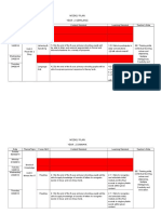 Weekly Plan Kssr