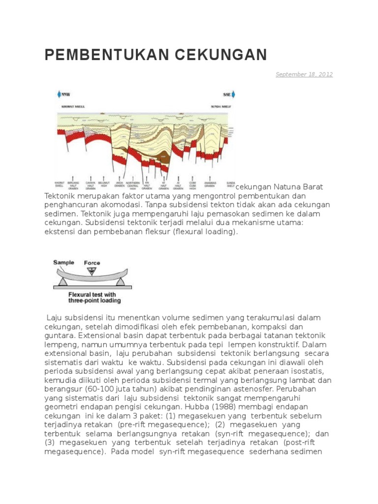 Pembentukan Cekungan | PDF