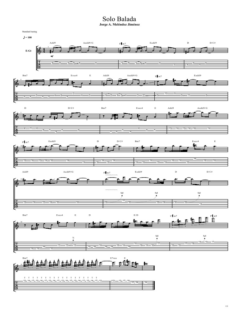 Transcripcion Solo | PDF