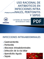 Uso de Antibioticos en Infecciones Abdominales y Sepsis