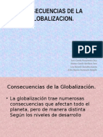 Consecuencias de La Globalizacion