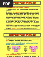 Temperatura Calor y Gas Ideal