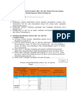Lembar Kerja (LK) Analisis SKL, KI, KD dalam Perancangan Pembelajaran