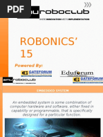 Robonics' 15: Powered by