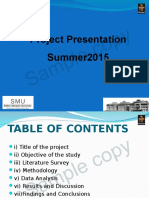 Project-Presentation Sample