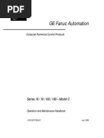 FANUC 16 18 C Operation Maintenance Handbook