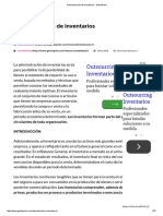 Administración de Inventarios - GestioPolis PDF