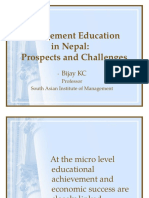 Management Education in Nepal