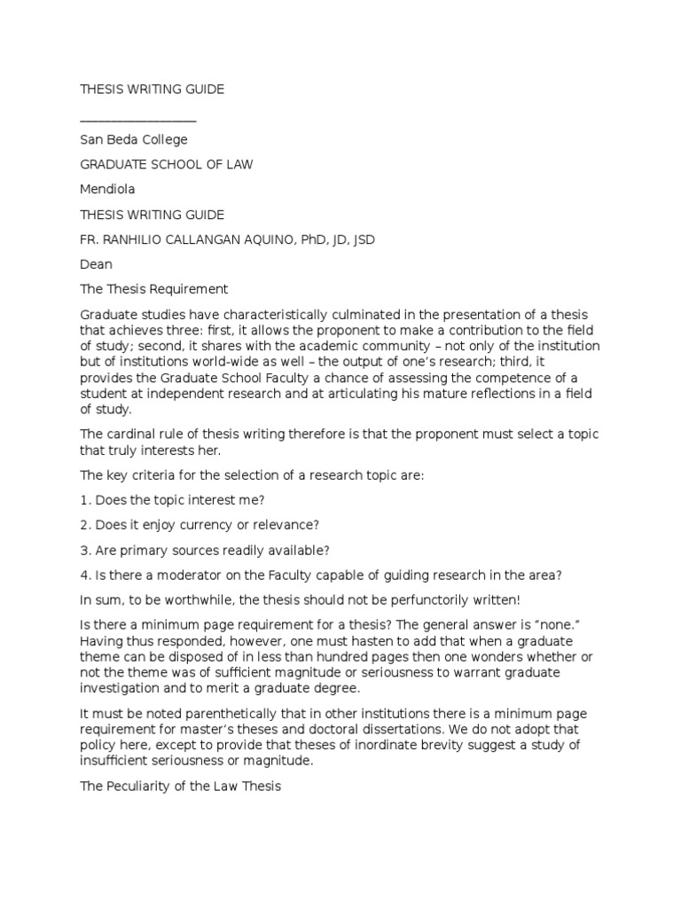 A dissertation picture