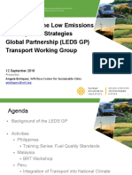 NAMAs and INDCs Training_03 - A Enriquez - Activities of the LEDS GP Transport Working Group
