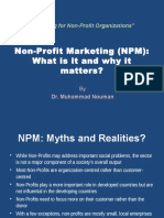 Non-Profit Marketing (NPM) What Is It and Why It Matters