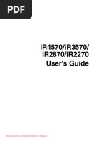 User's Guide Canon - iR4570/iR3570/iR2870/iR2270