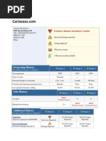 Car History Report