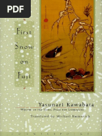 Download Kawabata Yasunari - First Snow on Fuji Counterpoint 1999 by ali_hadj1048 SN325599554 doc pdf