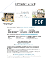 The Passive Voice: Basic Tense Forms of Passive