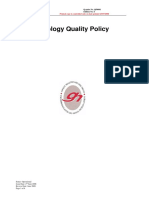 Pathology Quality Policy 6th Ed