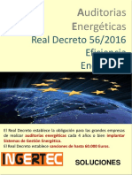 Real Decreto 56 2016 Sobre Auditorias Energeticas