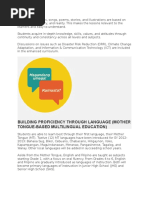 Building Proficiency Through Language (Mother Tongue-Based Multilingual Education)