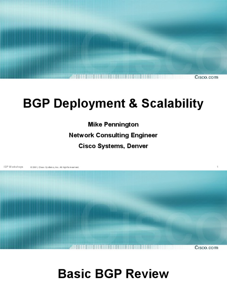 BGP Overview | PDF
