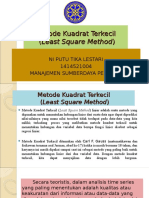 Metode Kuadrat Terkecil TIKA LESTARI