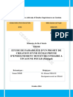 Etudes Faisabilité Projets PDF