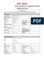 Application Form: User Id