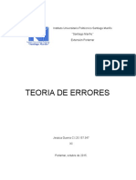 Informe Teoria de Errores de Laboratorio de Fisica