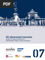 1º Anuário TIC Para a Administração Pública, Saúde e Educação (IDC, 2010)