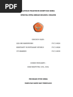 Download LAPORAN PRAKTIKUM SPEKTRA INFRA MERAH MOLEKUL ORGANIKdoc by Liza Sri Marningsih SN325616208 doc pdf