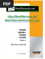 1997 Case 580 Super L Service Manual