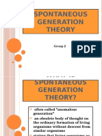 Spontaneous Generation Theory