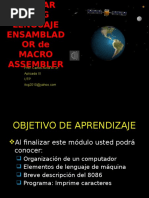 Maynar Kong Lenguaje Ensamblador de Macro Assembler - 1