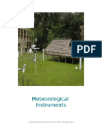 Meteorological Instruments: Hamza Mohammad - 2014-Civ-206 - 28-Sep-2016
