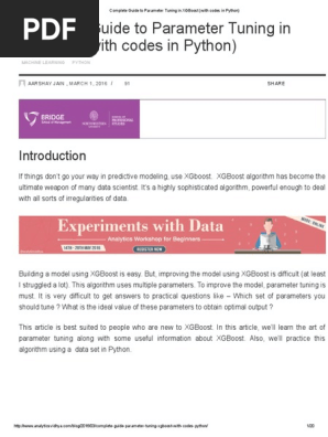 xgboost with python pdf